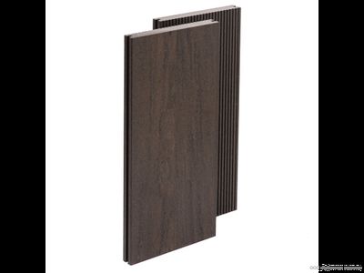 Террасная доска Bruggan Multicolor полнотелая Wenge
