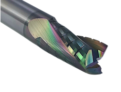 Фреза чистовая со стружколомами 10x42 s10x90 Z3 HM стружка вверх