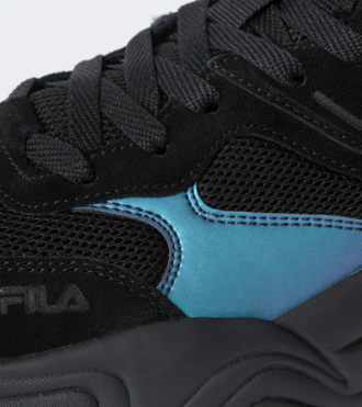 Кроссовки FILA NEBULA Черно-голубые женские (36-41)