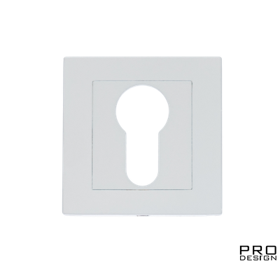 Накладка под цилиндр на квадратном основании Pro Design 489-С Белый