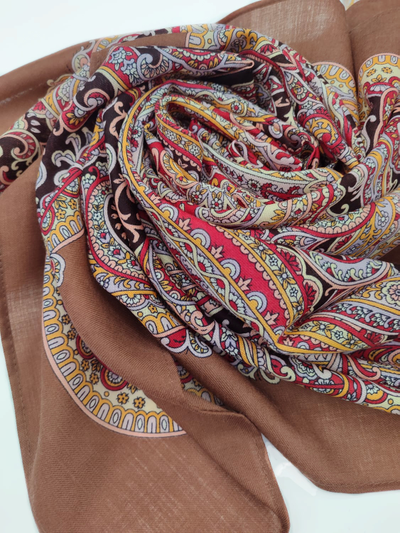 Павловопосадский платок Подарок с Востока 2042-16