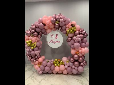 Фотозона из шаров &quot;8 марта&quot;
