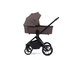 Коляска 2в1 Peppy Monaco 2025 Brownie (коричневый) рама черная