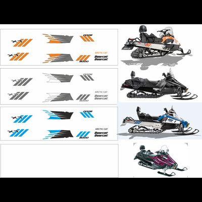 Arctic Cat Bearcat 2000 XT ES Z1 #3386 Оранжевый