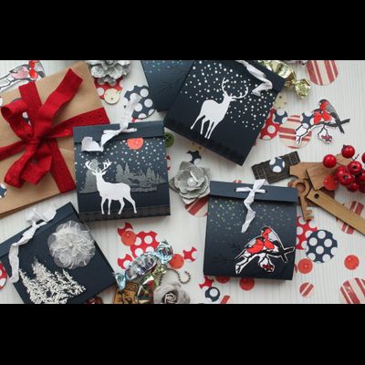 ФП штамп "Заснеженная избушка"