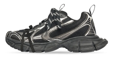 Balenciaga 3XL Worn-Out Black Silver