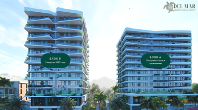 Готовые квартиры в ЖК Del Mar Чакви - пригород Батуми, от застройщика. Продажа в рассрочку. фото 10