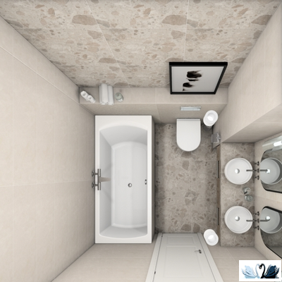 Керамогранит Creto Rochi Fog 60 х 120 см бежевый