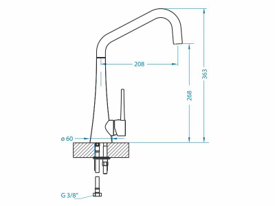 Смеситель Alveus EDEN