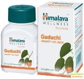 "ГУДУЧИ"- Иммуномодулирующее, антиоксидантное, омолаживающее от компании "Хималая" (Guduchi, Himalaya) 60 таб.