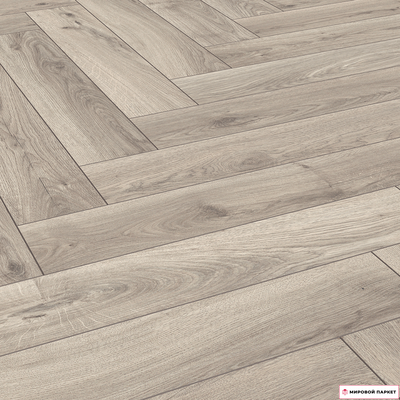 Ламинат Terhurne Herringbone Edition Английская ёлка Дуб Ательер 32 класс толщина 10 мм с фаской 0.714 м2