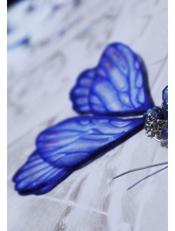 Серьги "Крылышки Поднебесной Феи"