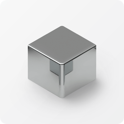 Профиль L-образный латунный 10 мм NEEXY PVL02-02 CHR Хромированный 2.7 м