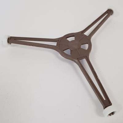 Крестовина к тарелке СВЧ с роликами длина луча 90мм