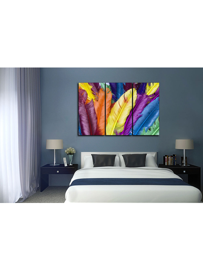 Модульная картина "Перья"