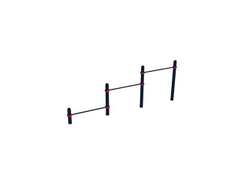 Воркаут каскад низких турников тройной Д-108 AVW007