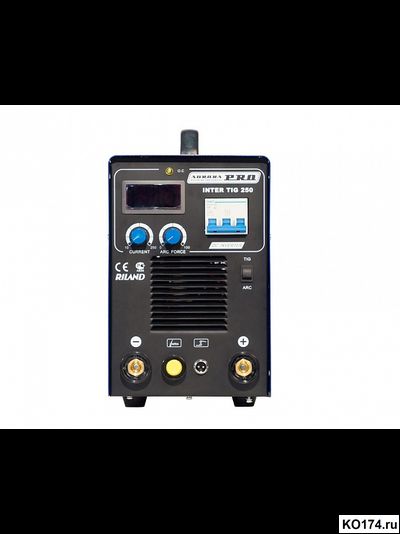 Сварочный инвертор TIG AuroraPRO INTER TIG 250 (TIG+MMA)
