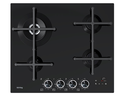 Газовая стеклянная варочная панель Korting HGG 6766 ICPTN