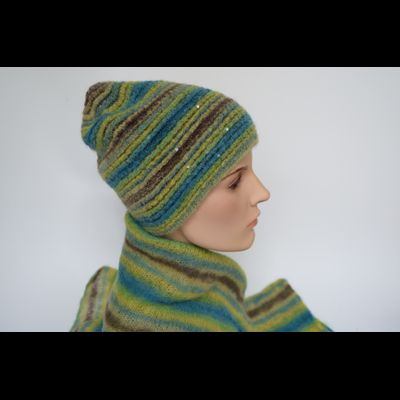 Шапка Vizio 8013 CY зеленая