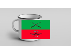 Кружка металлическая эмалированная Запорожская Область
