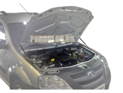 Амортизаторы капота, 2 шт. АвтоУпор для Lada Largus I 2012-