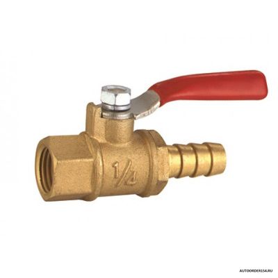 Кран универсальный резьба 1/4  внутренняя-под шланг д.8