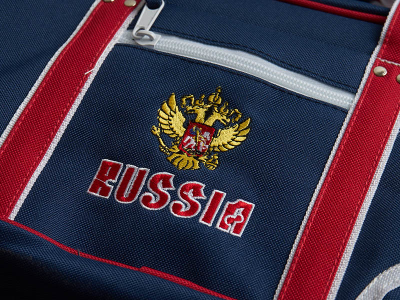 Минибаул РОССИЯ синий 18558