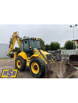 Стекло на экскаватор-погрузчик New Holland LB115