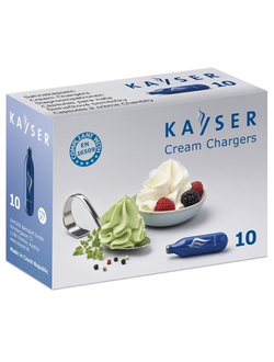 Баллончик для сифона для взбивания сливок (N2O) 10 шт/уп