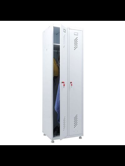 Шкаф металлический для одежды МД 2 ШМ-SS