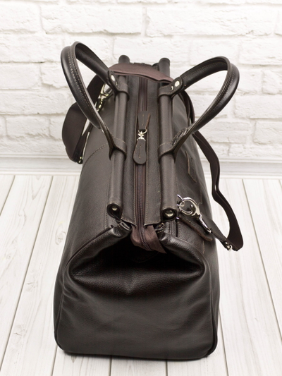 Кожаный саквояж Altamura brown (арт. 4025-04)