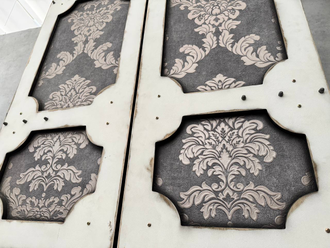 Cabinet with hidden door