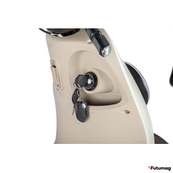 Электротрицикл Rutrike Gelbert Ogma 48V/60V 650Вт бело-коричневый