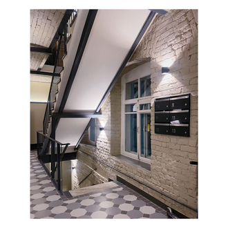 Встраиваемый в нишу секционный почтовый ящик