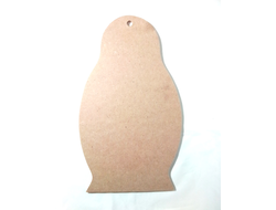 Заготовка для росписи Матрешка 300*180 плоская