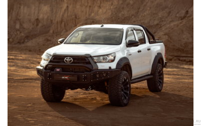 Бампер силовой передний BMS PRO-Line для Tayota Hilux 2020-2024