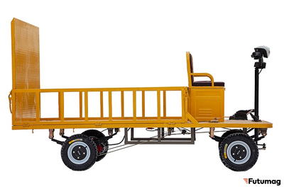 Платформенная тележка электрическая RuTrike ПЕРОН ТРАП