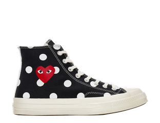 Converse comme des garcons black 2025