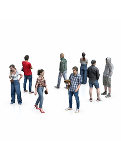 группы Группа людей casual pack vol1