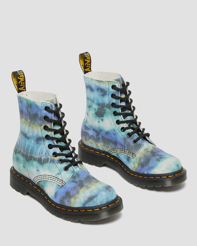 Ботинки Dr Martens 1460 Pascal Tie Dye Blue