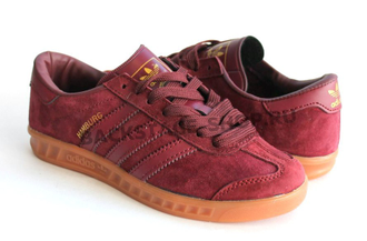 Кроссовки Adidas HAMBURG burgundy