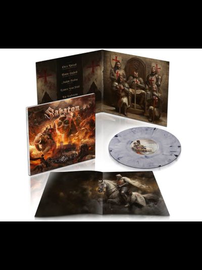SABATON - Legends LP Glacial Mist Marbled - Templars Edition