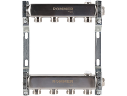 Коллекторная группа ROMMER для радиаторной разводки (4 контура)