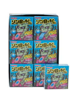 Marukawa  Жевательная Резинка Зомби Синий (виноград) 8шаров 11г (18)