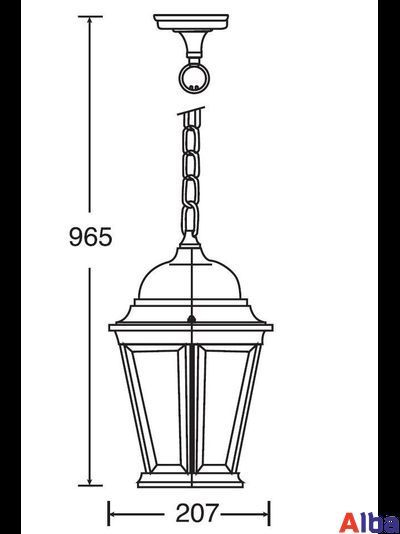 Astoria-2 91405 ov Парковый светильник