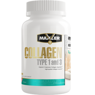 (Maxler) Collagen Type I & III - (90 табл)