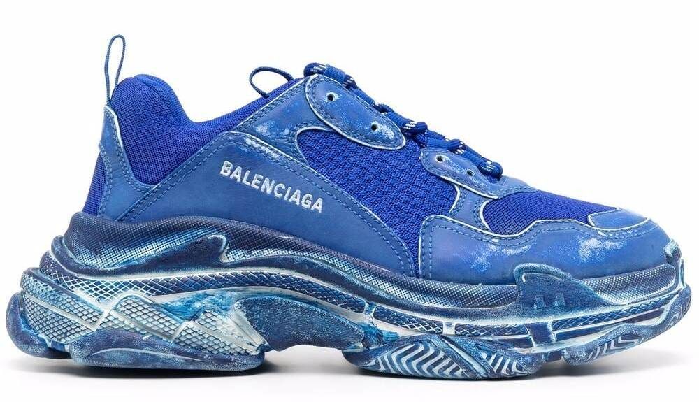 All blue balenciaga hotsell