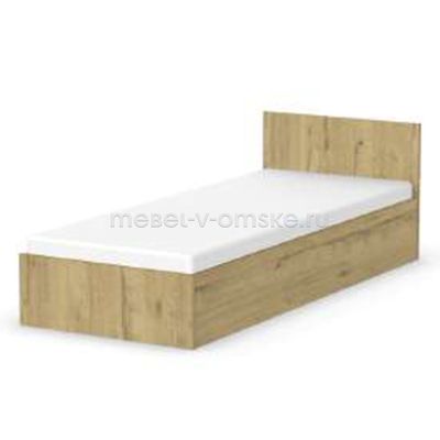 ЭВ042 Кровать Модерн (800). Размер: 840х650х2030. Спальная зона: 800х2000