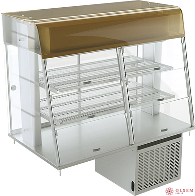 Витрина холодильная ATESY Регата ХВ-1200-1370-02