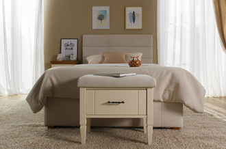 Тумба-банкетка из массива сосны Дания